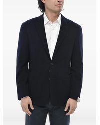 Corneliani - Single-Breasted Patch-Pocket Blazer - Lyst