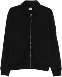 C.P. Company - Sweat Zippé À Détail De Lentille - Lyst