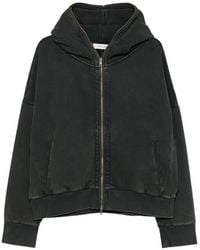 Entire studios - Faded-Effect Zip-Up Hoodie - Lyst