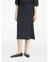 Barena - Lizzy Patchwork Wrap Midi Skirt - Lyst