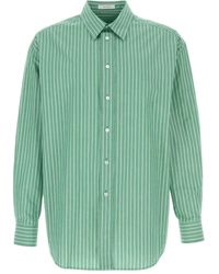 The Row - Striped Cotton Shirt - Lyst