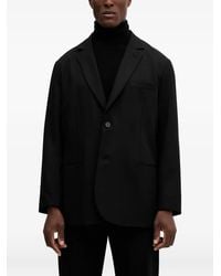 ARMANI EXCHANGE - Single-Breasted Blazer - Lyst
