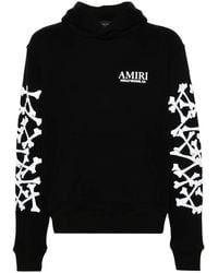 Amiri - Sudadera Bones Stacked con capucha - Lyst