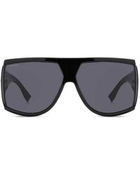 DSquared² - Lunettes De Soleil Géométriques À Plaque Logo - Lyst