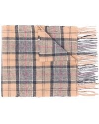 Barbour - Tartan Check Print Scarf - Lyst