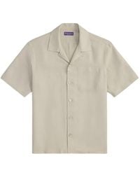 Ralph Lauren - Chemise À Col Cubain Et Manches Courtes - Lyst