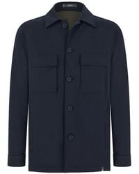 BOGGI - Shirt Jacket Double Nylon Stretch B Tech - Lyst
