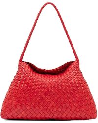 Dragon Diffusion - Sac Porté Épaule Santa Maria En Cuir Tressé - Lyst
