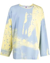 OAMC - Waistband-Detail Wide-Sleeve Top - Lyst