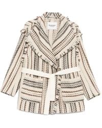 Isabel Marant - Illisa Gestreept Jack Met Franje - Lyst