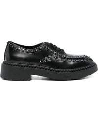 Ash - Max Leren Derby Schoenen Met Studs - Lyst
