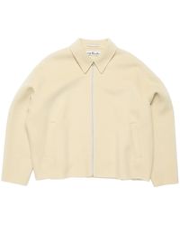 Acne Studios - Wool Zip-Up Jacket - Lyst