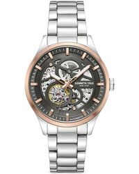 Kenneth Cole - Skeleton-Dial 42Mm Watch - Lyst