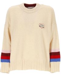 Giada Benincasa - Maglione Girocollo A Righe - Lyst