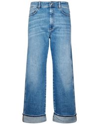 Sportmax - Turn-Up Cuff Jeans - Lyst