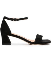 Linda Baumann - Buckle-Fastening Block-Heel Sandals - Lyst