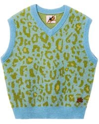 GOLF le FLEUR - Fleur Camo Sleeveless Sweater - Lyst