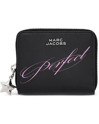 Marc Jacobs - Logo-Star Leather Wallet - Lyst