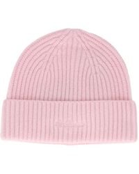 MC2 Saint Barth - Bonnet Moss En Maille Nervurée - Lyst