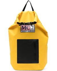 MC2 Saint Barth - Logo-Patch Buckle-Fastening Backpack - Lyst