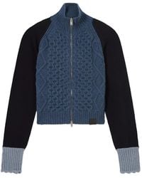 Stella McCartney - Cable-Knit Cardigan - Lyst
