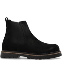 Birkenstock - Suede Chelsea Boots - Lyst