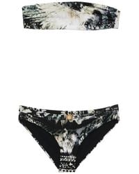 Balmain - Bikini À Imprimé Abstrait - Lyst