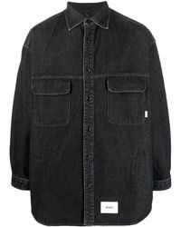 WTAPS - Washed Denim Shirt - Lyst