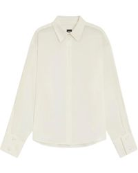 BOSS - Buttoned-Cuffs Shirt - Lyst
