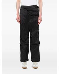 Juun.J - Belt-Bag-Detail Panelled Trousers - Lyst