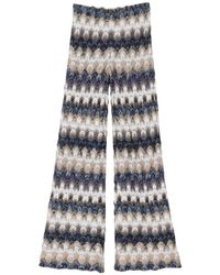 Missoni - Zig Zag-Pattern Trousers - Lyst