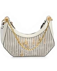 Lancel - M Croisette Perforated Logo-Charm Shoulder Bag - Lyst