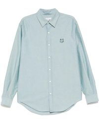 Maison Kitsuné - Contour Fox Head シャツ - Lyst
