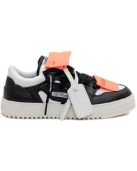 Off-White c/o Virgil Abloh - 3.0 Court Low Top Leather Sneakers - Lyst