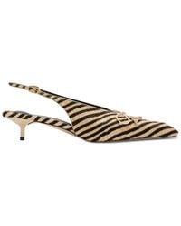 Jacquemus - Escarpins À Imprimé Zébré Et Détail De Nœud - Lyst