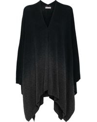 N.Peal Cashmere - Mantella Con Effetto Sfumato - Lyst