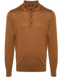 ZEGNA - Foliage Cashseta Polo Shirt - Lyst