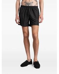 Tagliatore - Short De Bain À Lien De Resserrage Et Patch Logo - Lyst
