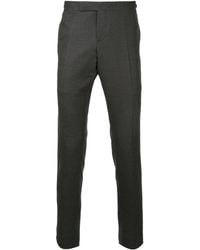Thom Browne - Low Rise Skinny Side Tab Trouser In Super 120's Twill - Lyst