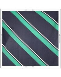 Max Mara - Striped Silk Scarf - Lyst