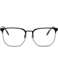 Burberry - Rectangle-Frame Glasses - Lyst