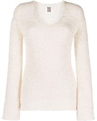 By Malene Birger - Round-neck Long-sleeve Top - Lyst