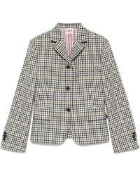 Thom Browne - Giacca A Quadri - Lyst