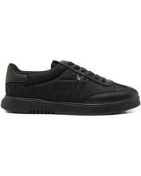 Emporio Armani - Baskets À Logo Imprimé - Lyst