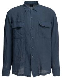 B.D. Baggies - Chest-Pocket Linen Shirt - Lyst