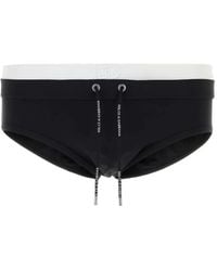 Dolce & Gabbana - Logo-Detail Swimming Briefs - Lyst