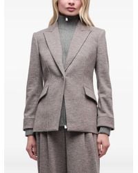Jonathan Simkhai - Blazer Met Enkele Rij Knopen - Lyst