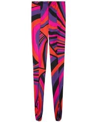 PUCCI - Iride-Print Tights - Lyst