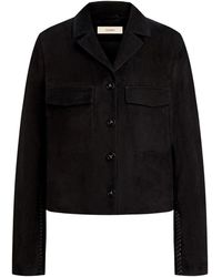 12 STOREEZ - Suede Jacket - Lyst