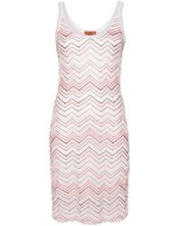 Missoni - Sequined Zigzag-woven Dress - Lyst